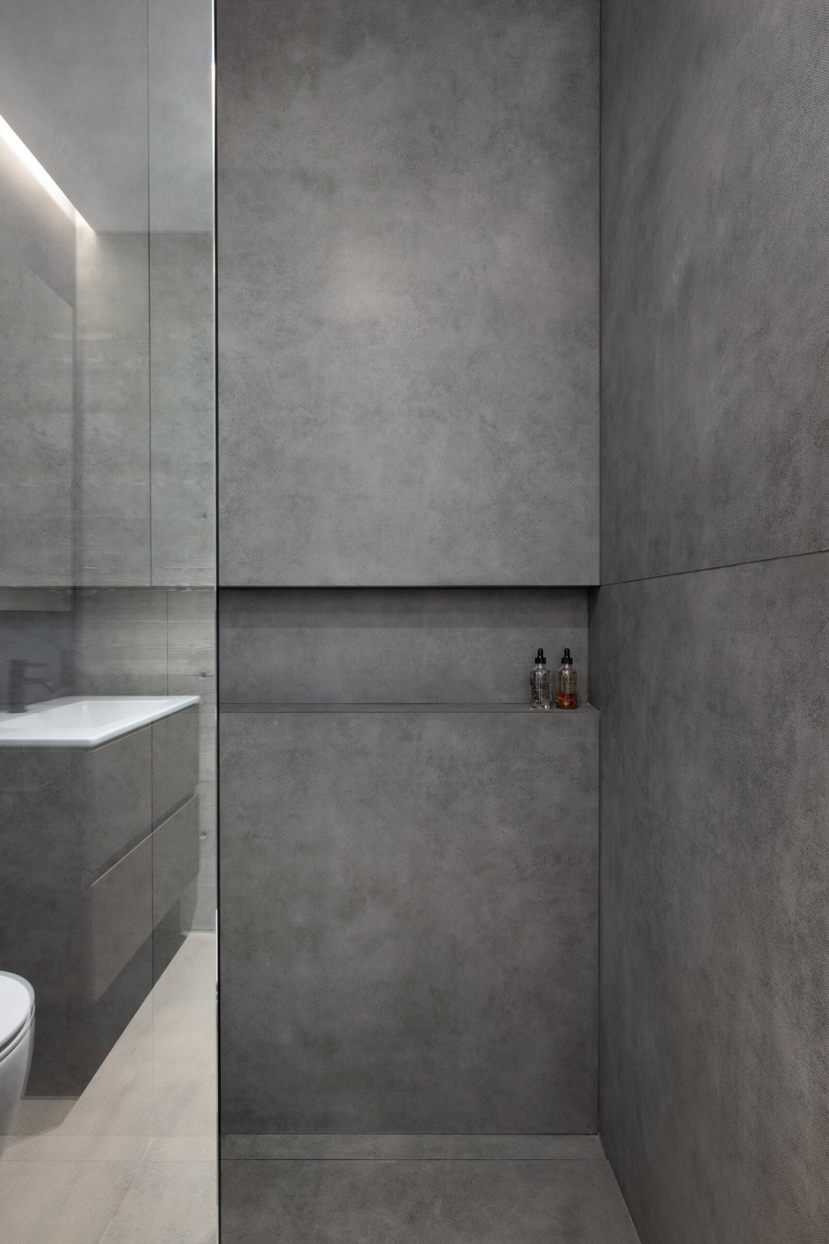 whistler valley house bathroom - modern architecture, custom home